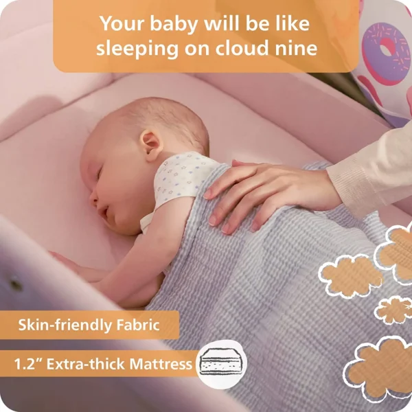 Unilove Hug Me Plus 3-in-1 Baby Bassinet - Image 3