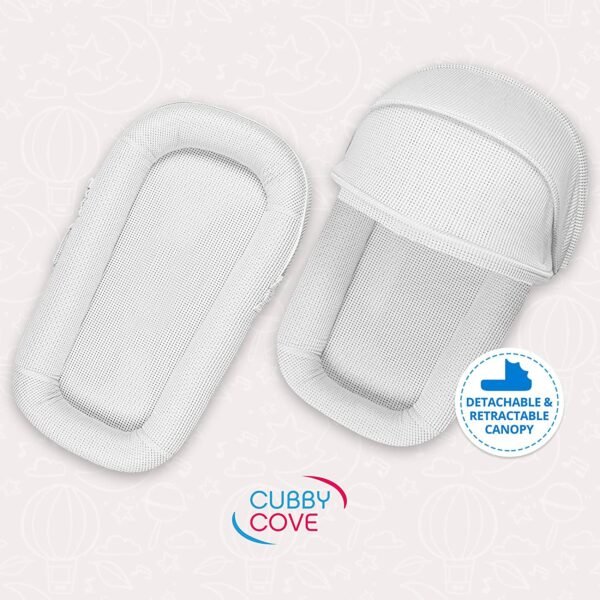 CubbyCove Classic –The Truly Breathable Baby Lounger - Image 2