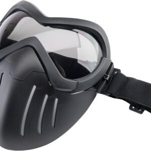Evike Airsoft - 6mmProShop - Slipstream - Goggle and Lower Face Shield Face Mask