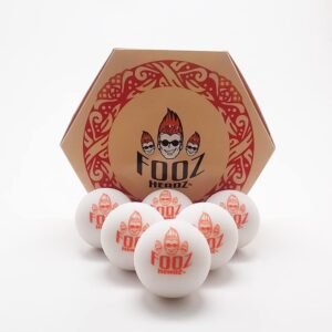 Foosballs Professional Tournament Quality - Just Like The Pros Use, Official Regulation Size - Set of 6 Foosball Balls