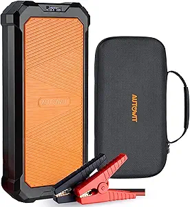 Autowit SuperCap 2 Battery-Less Portable Car Jump Starter with Carrying Case Bulit-in Supercapacitor